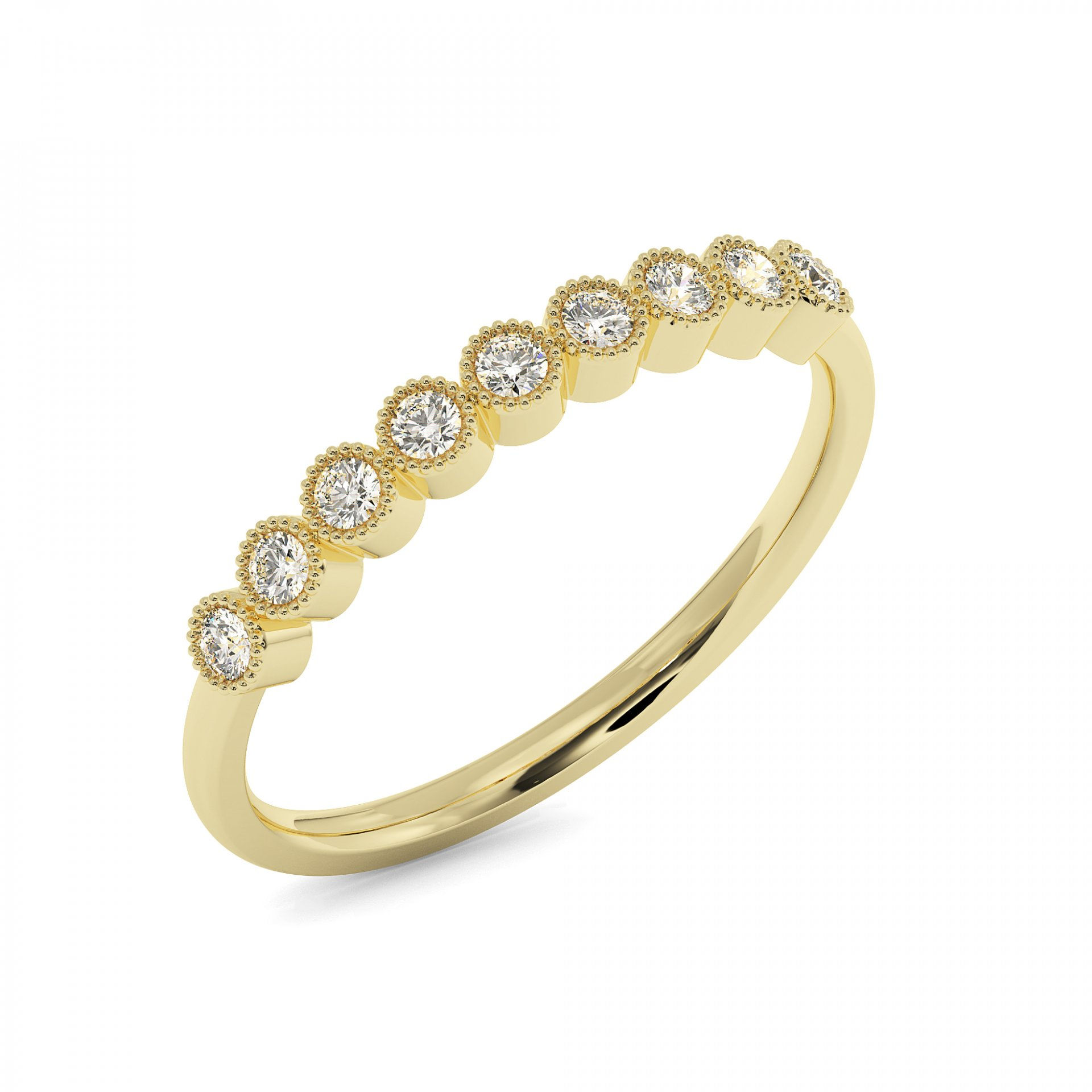 Ember | Sun Gasing Gold Diamond Ring