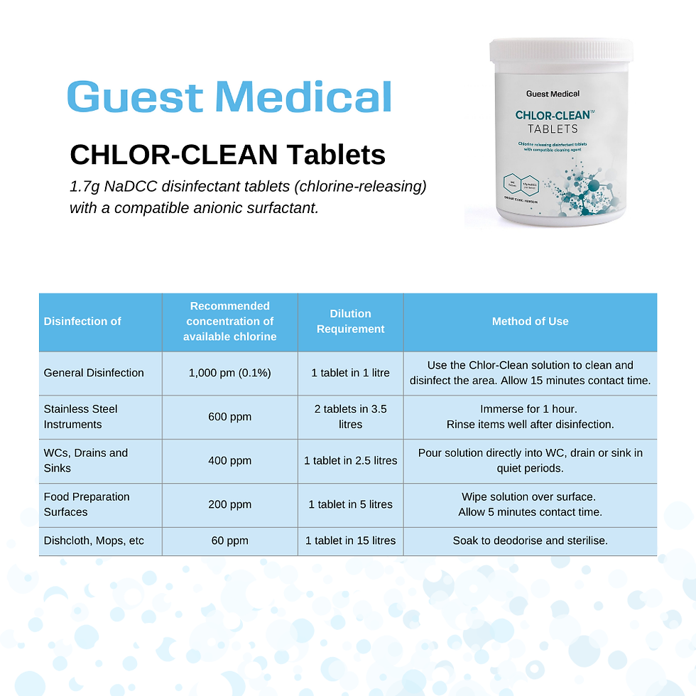 Thumbnail: Chlor-Clean Tablets 100's