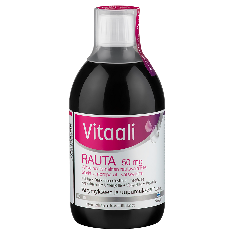 Thumbnail: Hankintatukku Vitaali Rauta (Iron) 50mg syrup 500mL (Exp: 11 Dec 2028)