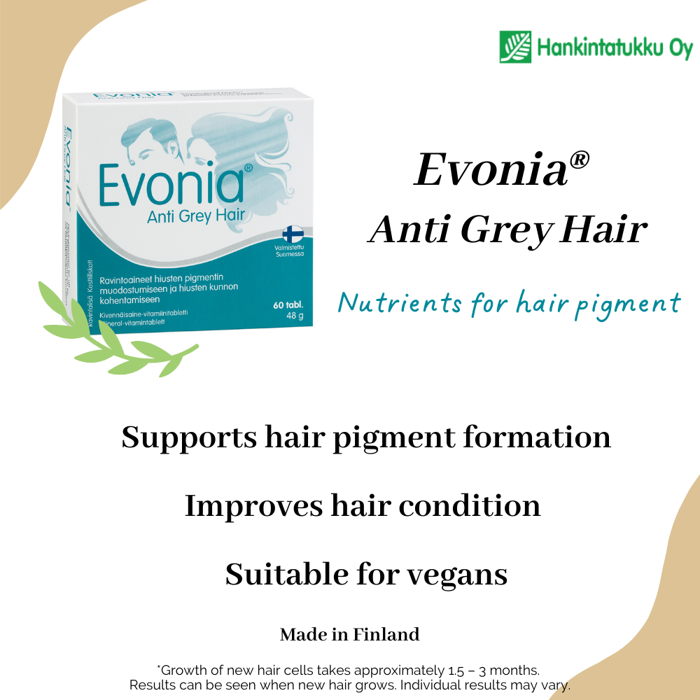 Hankintatukku Evonia Anti Grey Hair tabs 60's
