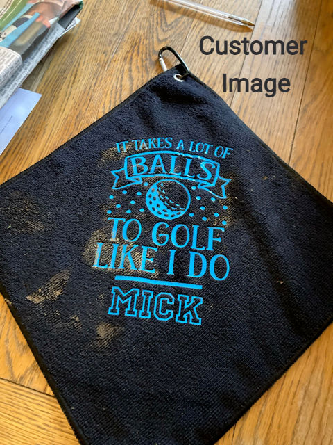 Thumbnail: Golf Towel - Personalised
