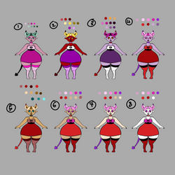 La Succube Color Test - Isabella