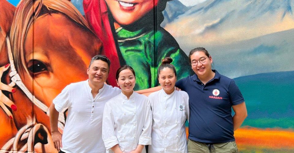 The team at Naadam Mongolian Restaurant are proud to showcase their culture. Photo: Lucy Ridge.