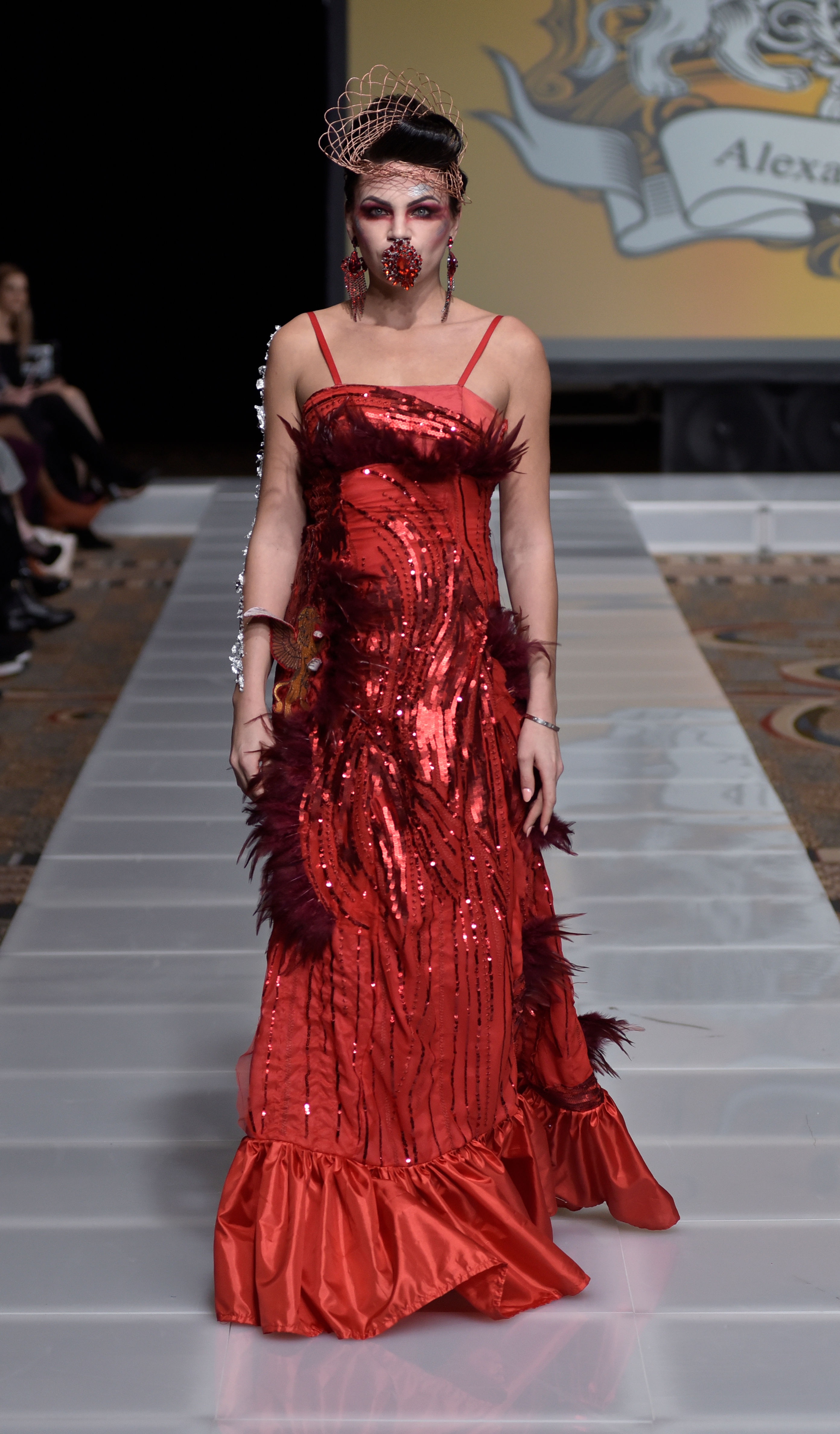 "Mercia" Runway Gown