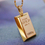 Miniatura: Fine Solid 18K Gold Filled Pendant Charm Wedding Pendants Necklace 