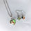 Thumbnail: Crystals From Swarovski Romantic Heart Necklaces Drop Earrings Chic Jewelry Sets