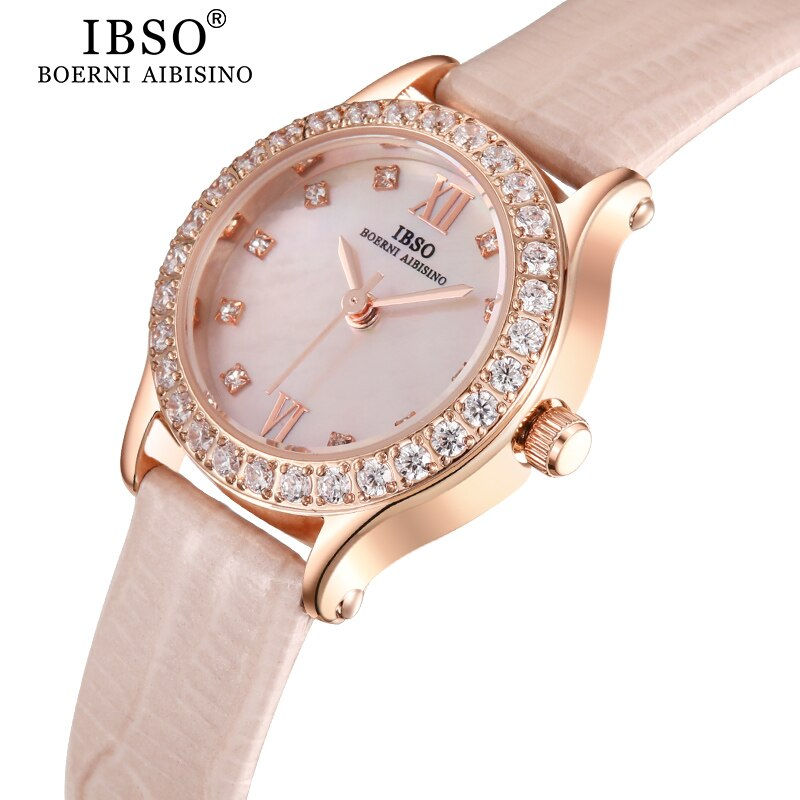 Miniatura: Quartz New Luxury Round Big Rhinestone Dial Rose Gold  Stainless Steel Clock