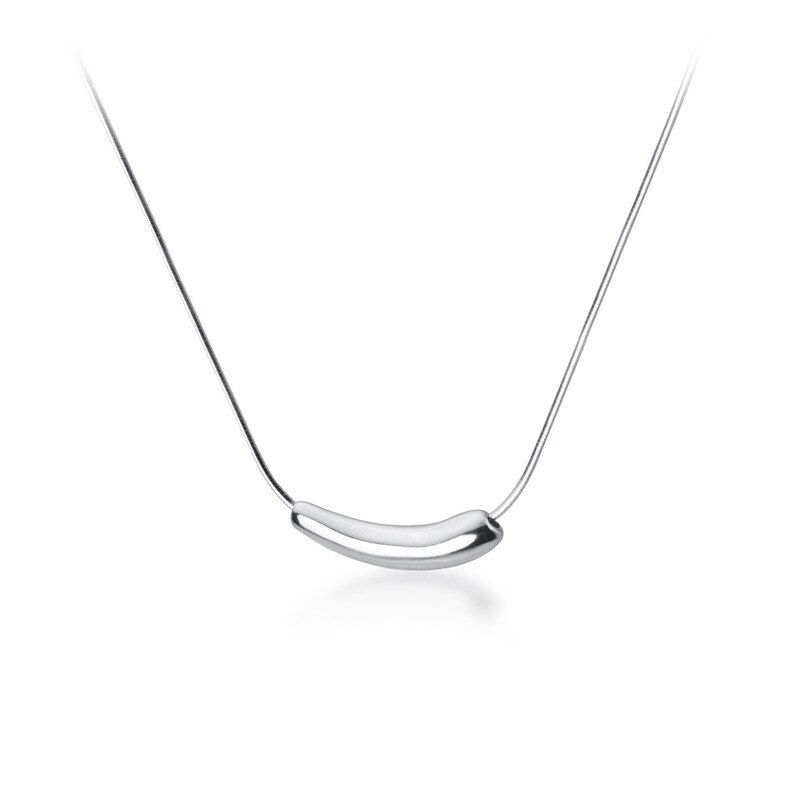 Прев'ю: 14K Silver 925 Gold Color Pendant Necklace 