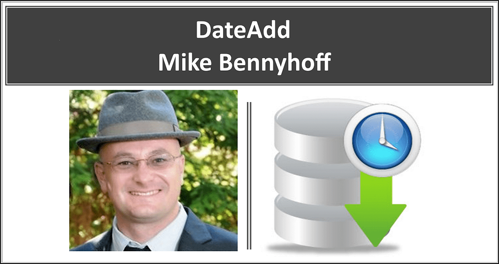 DateAdd By Mike Bennyhoff