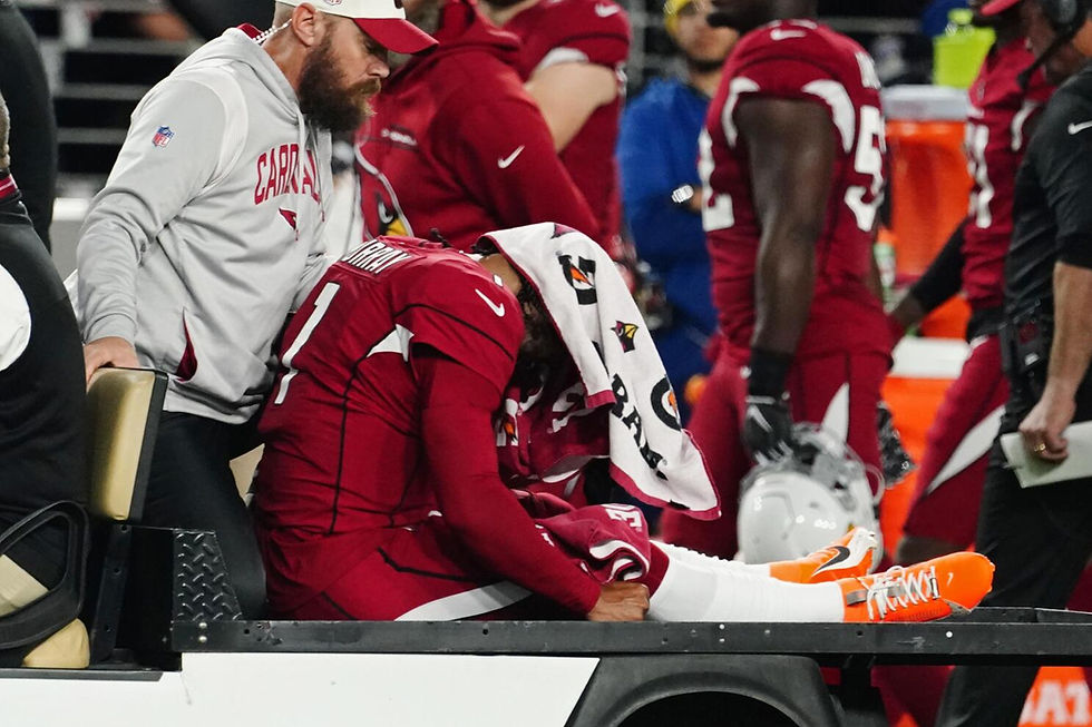 Kyler Murray, carted off field after injury