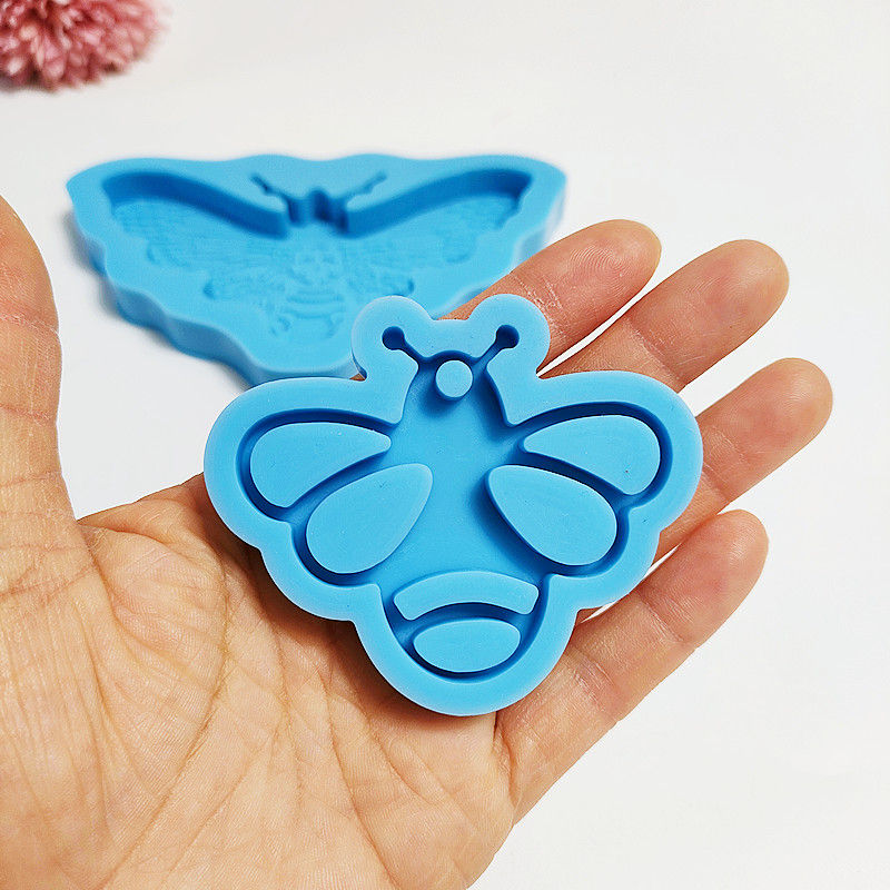 Thumbnail: Gothic Death Moth and Bee Silicone Mould resin mold Dark halloween dead
