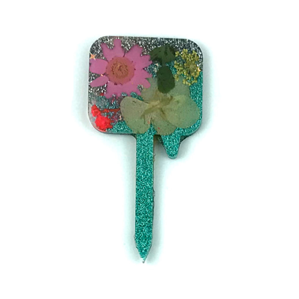 Thumbnail: Plant name label resin tags garden names silicone mould mold Australian resin supplier