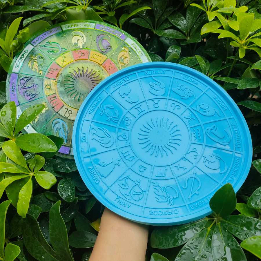 Thumbnail: Compass constellation Tray silicone mould for resin mold Australian Supplier