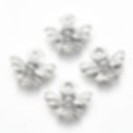 Tibetan Style Alloy Charms, Lead Free & Cadmium Free, Bee Shape jewellery making supplies findings Australia