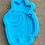 Thumbnail: Among US Silicone Keychain / Keyring Jewellery Mould for resin