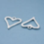 Open Bezel Hearts Pendant earring for resin jewellery necklace flower earring Australia