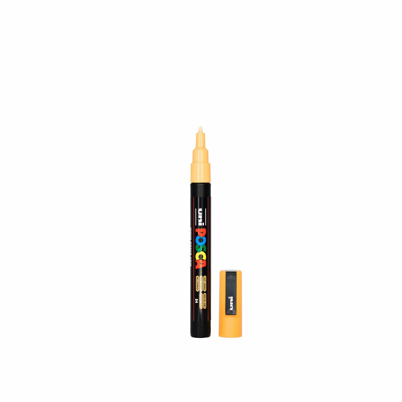 Uni posca paint marker pen Light Orange  metallic pens permanent