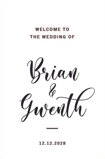 Thumbnail: Mirror Acrylic Welcome Signage