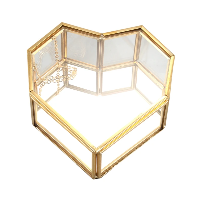 Glass ring shop display case