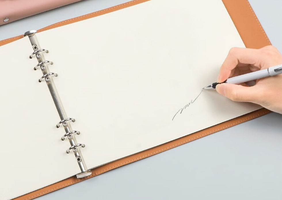 Thumbnail: PU Leather Guest Book