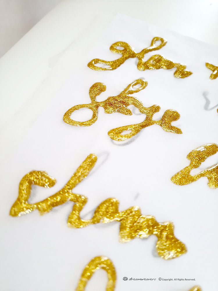 Make sparkly glitter glue art! Stunning easy DIY place card ideas! Make sparkly glitter glue art! Stunning easy DIY place card ideas!