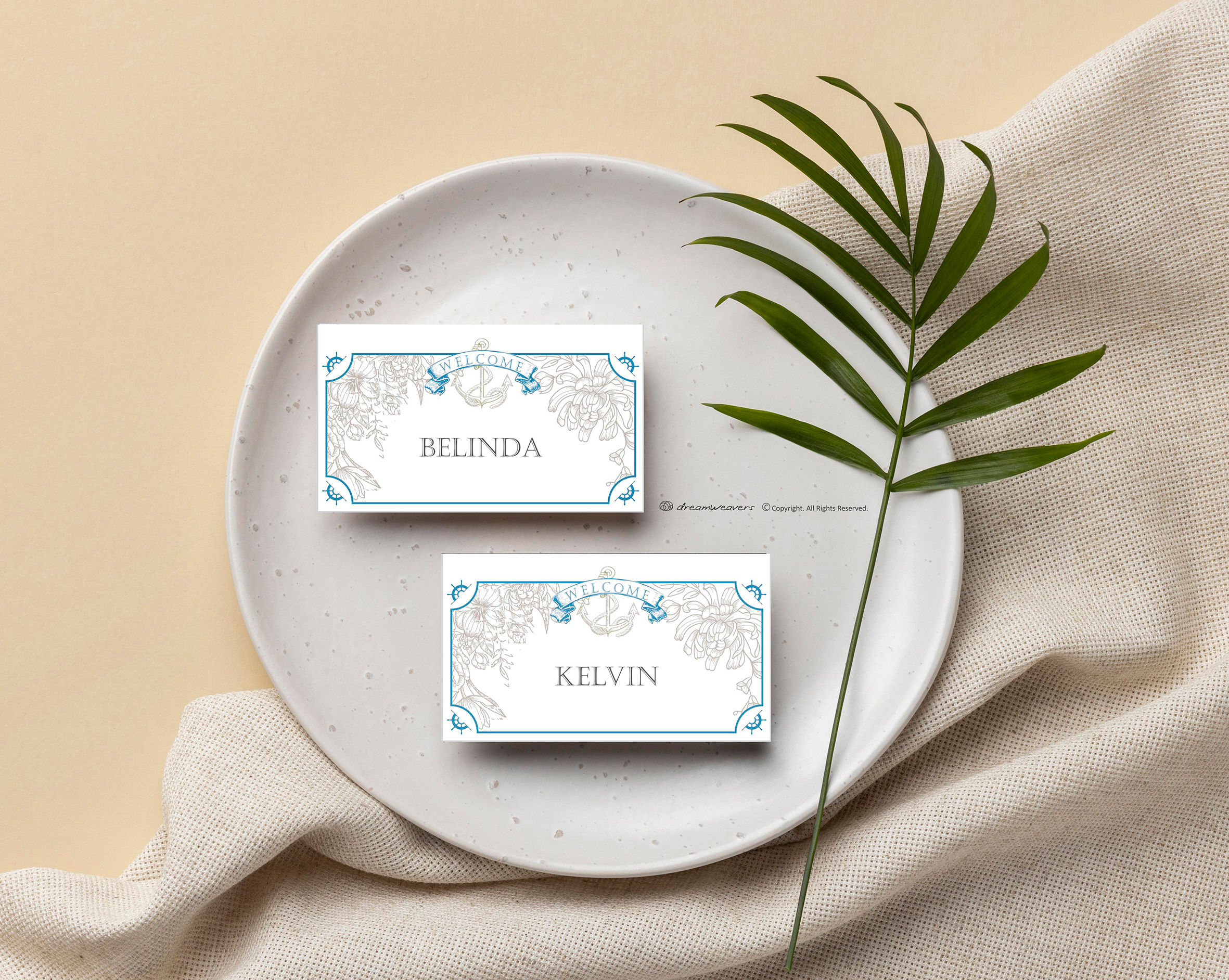 Nautical Anchor Place Cards [10pcs]