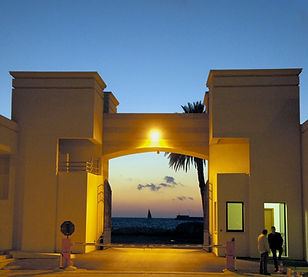 Photo of the entrance of the Cantine Florio of Marsala, by Chris