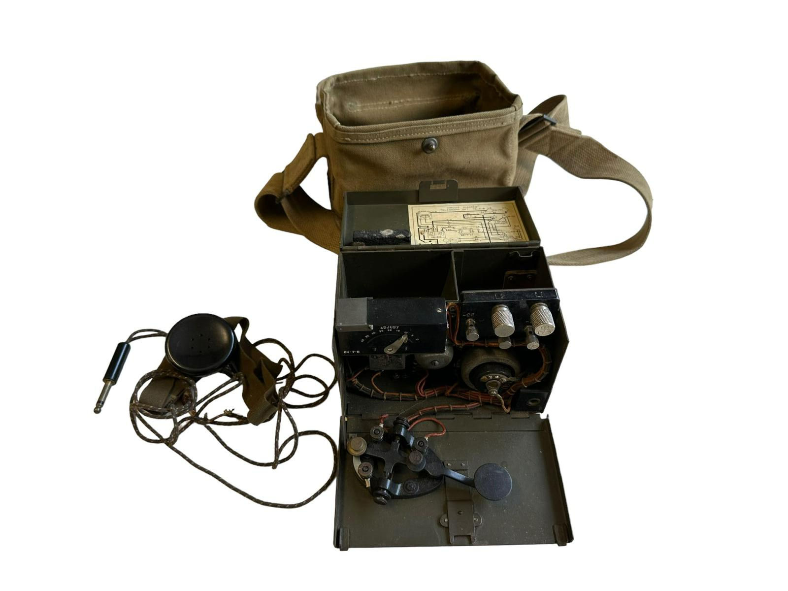 WW2 US Signal Corps Telegraph Set TG-5-B