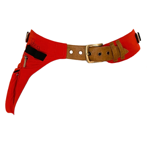Miniaturbild: Sac ceinture Educ + simple 3 poches rouge