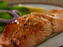 Spicy Glazed Salmon