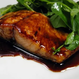 Ginger Glazed Salmon