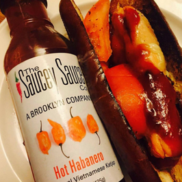 Fiery Habanero Hot Dog