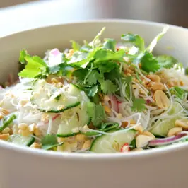 Simple Vietnamese Noodle Salad