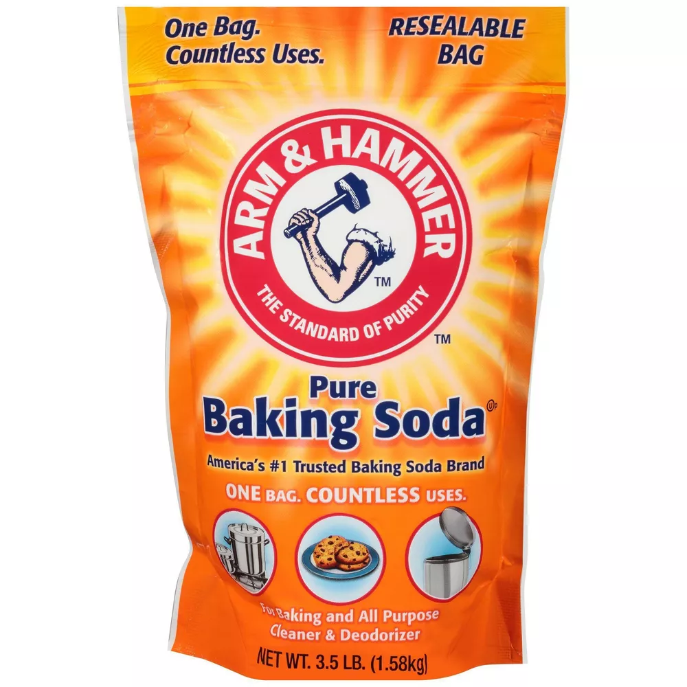 Bicarbonato de Sodio Puro - 3 libras (1.36 kg) Arm & Hammer