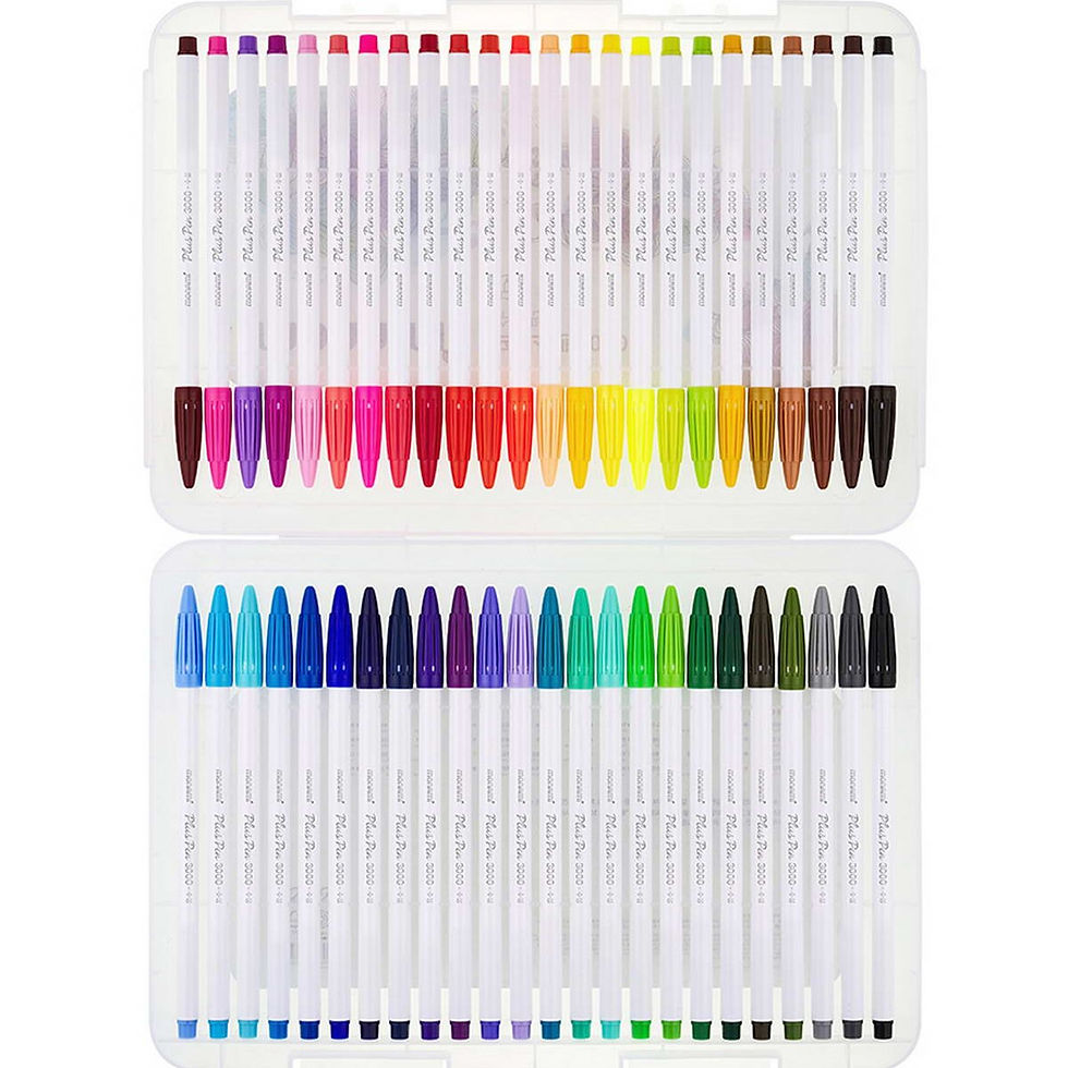 Miniatura: Monami Plus Pen 48 colores (24 cálidos + 24 fríos)