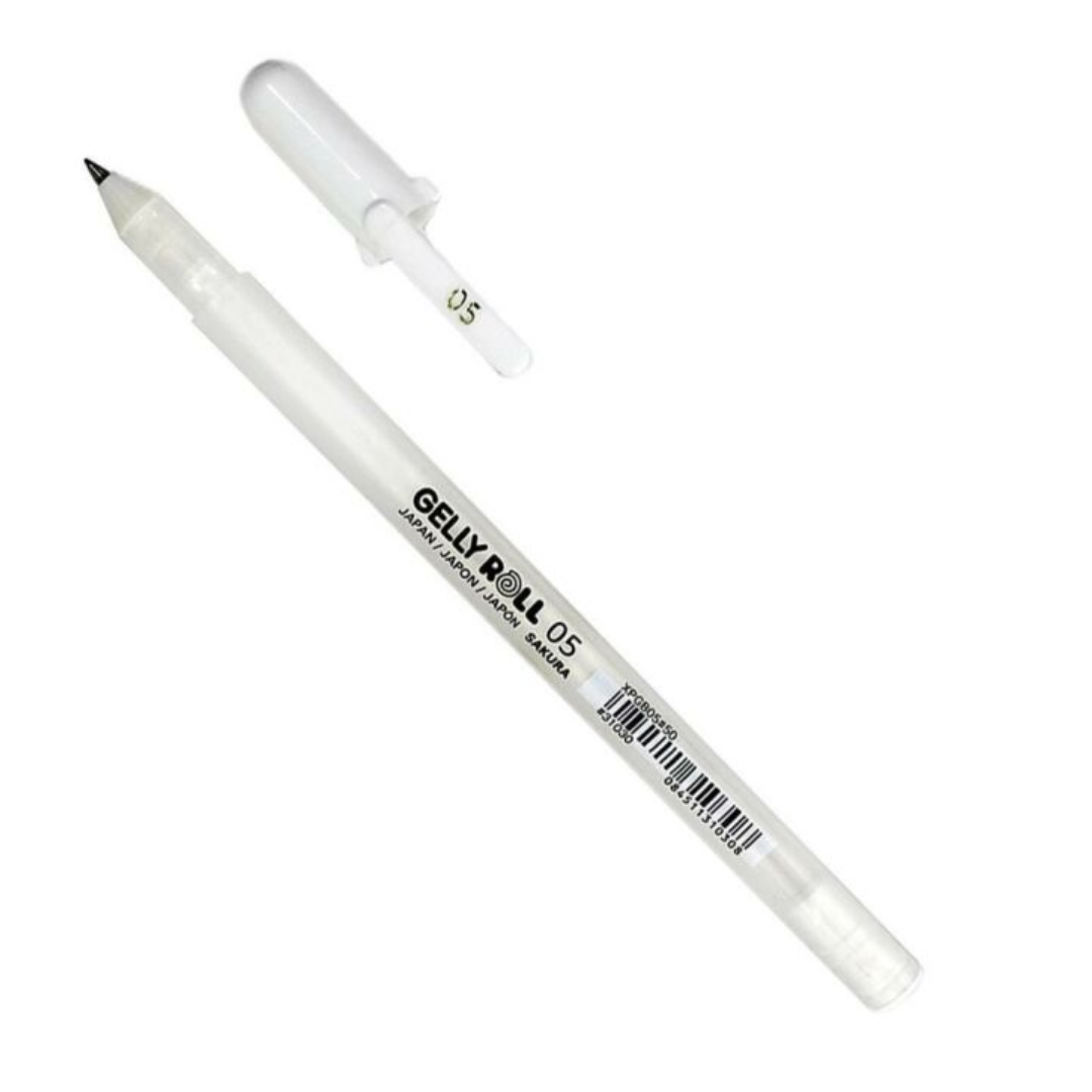 Sakura Gelly Roll Blanco Por Unidad