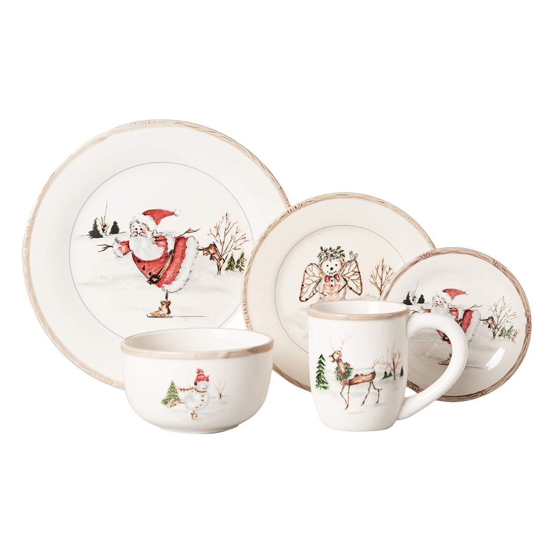 Vajilla de Navidad American Atelier