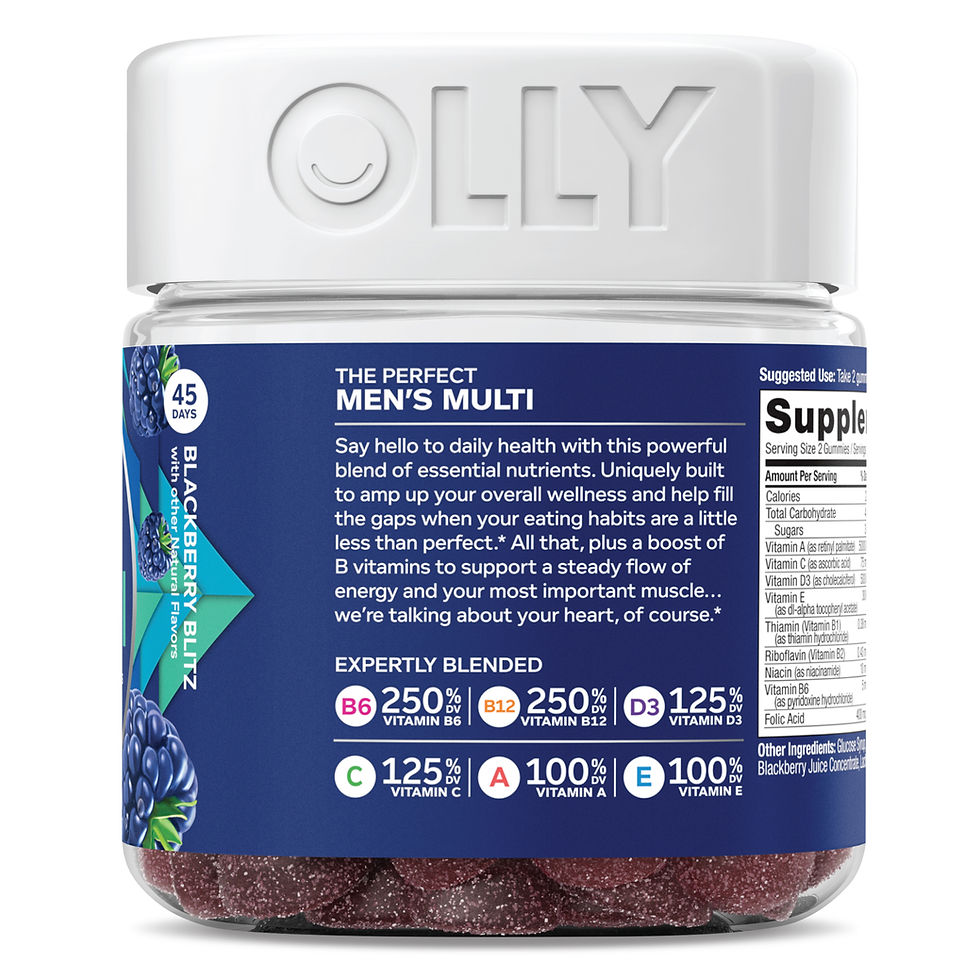 Miniatura: Olly Vitaminas Para Hombres Gomitas De Vitaminas Men´s
