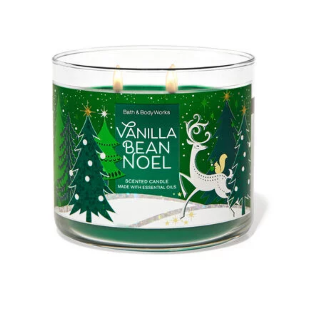 Vela Vanilla Bean Noel Bath & Body Works