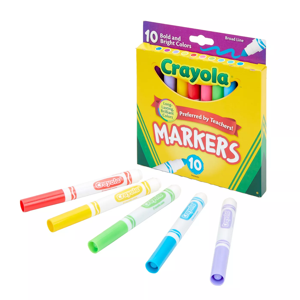 Miniatura: Marcadores Crayola Bold & Bright Colores Brillantes