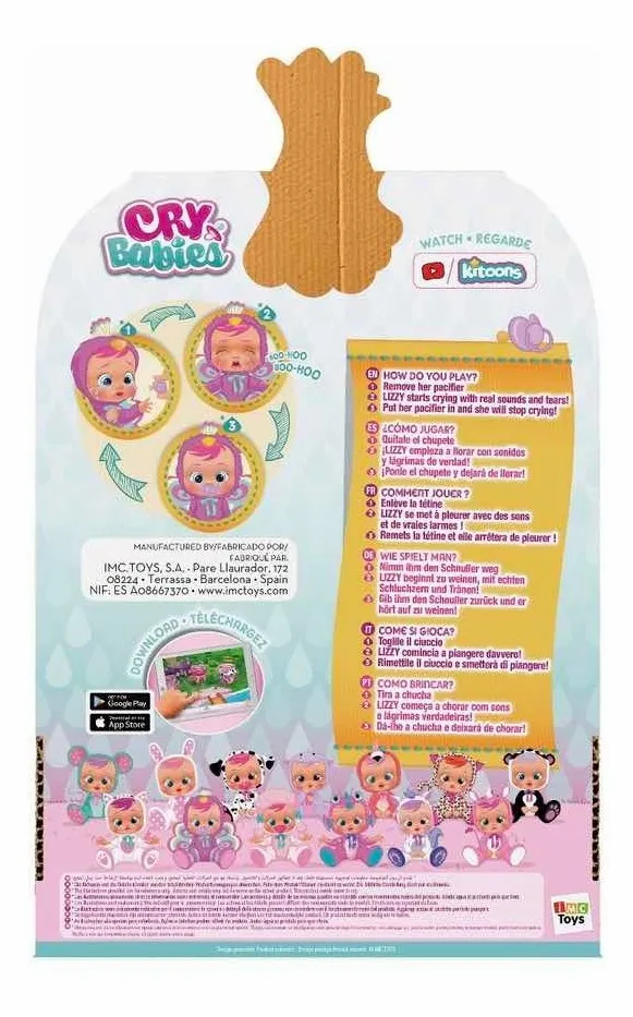 Miniatura: Cry Babies Bebés Llorones : LIZZY