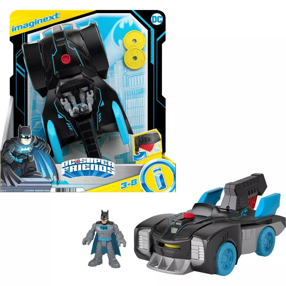 Fisher-Price Imaginext Batman Bat-Tech DC Super Friends Batmobil