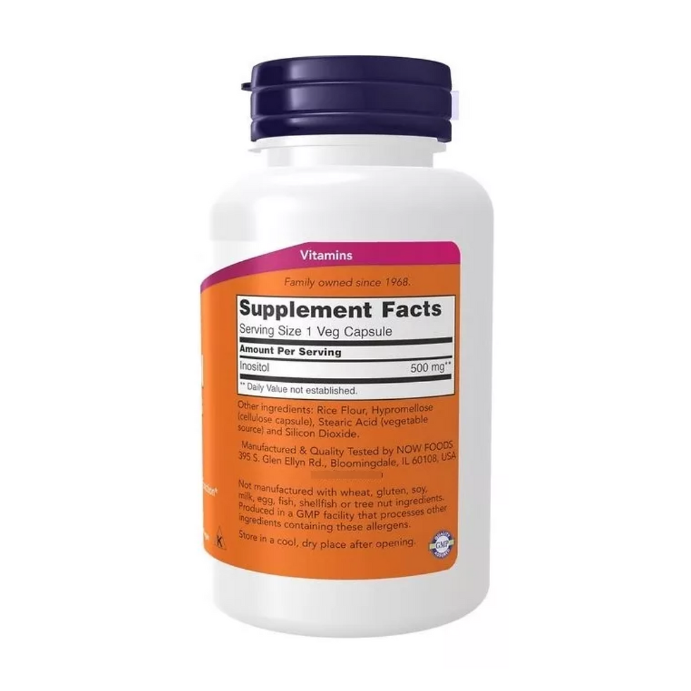 Miniatura: Inositol Now 500 mg