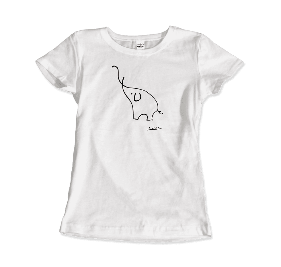 Thumbnail: Pablo Picasso Elephant Sketch Artwork T-Shirt