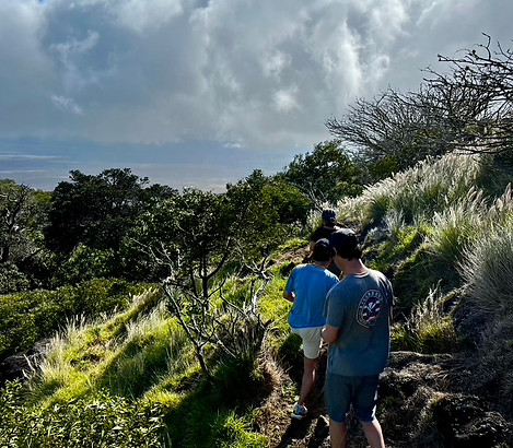 Hiking on Big Island, Hawaii