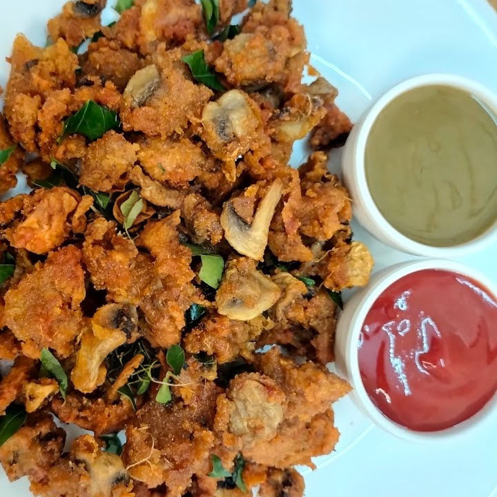 MK- Mushroom Pakoda