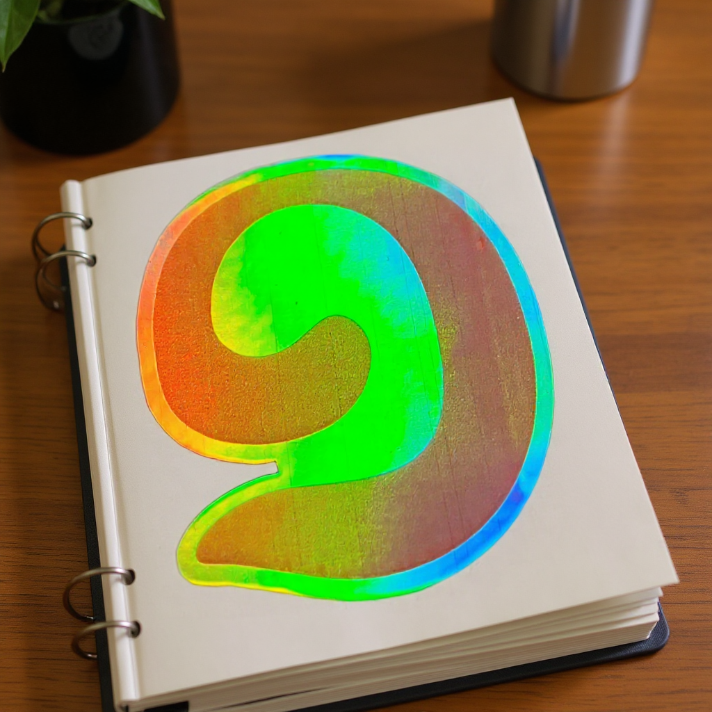 Made in Cambodia Muoy Holographic Sticker