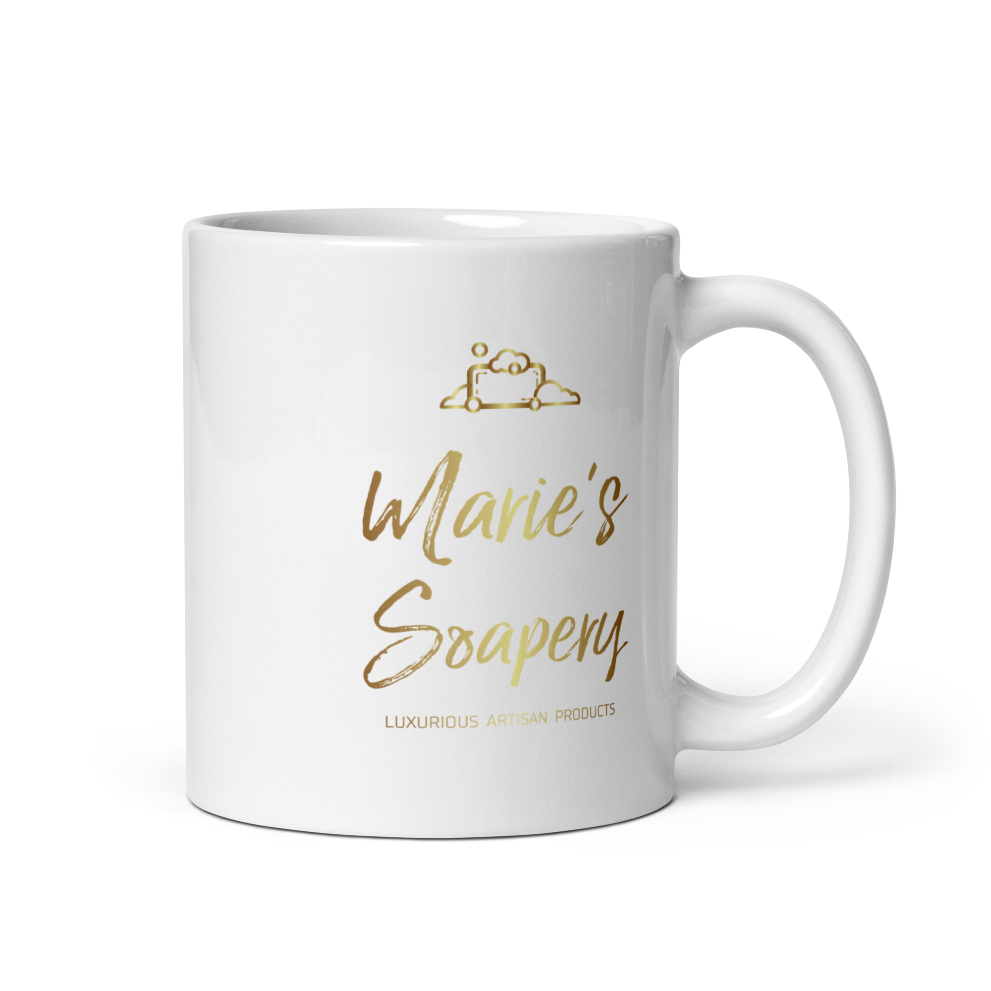 White Glossy Mug