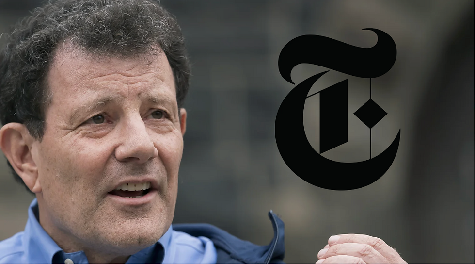 Nicholas Kristof of The New York Times.
