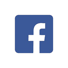 Facebook logo, a white 'f' on a blue square